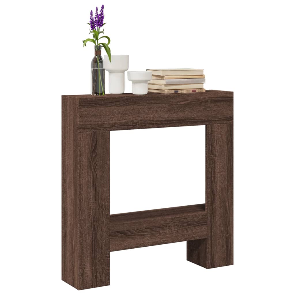 Kaminumrandung -Optik 81X18X82 Cm Holzwerkstoff