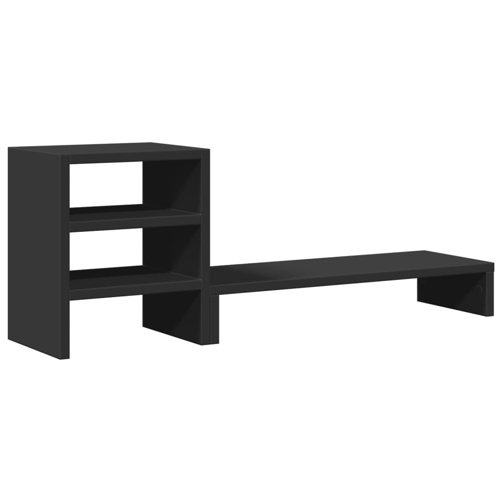 Monitorständer Mit Schreibtisch-Organizer Holzwerkstoff
