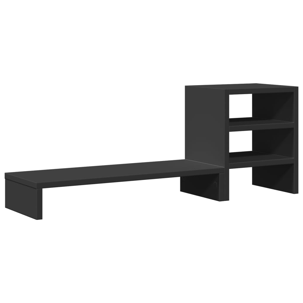 Monitorständer Mit Schreibtisch-Organizer Holzwerkstoff