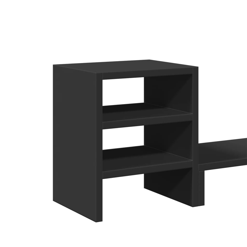 Monitorständer Mit Schreibtisch-Organizer Holzwerkstoff