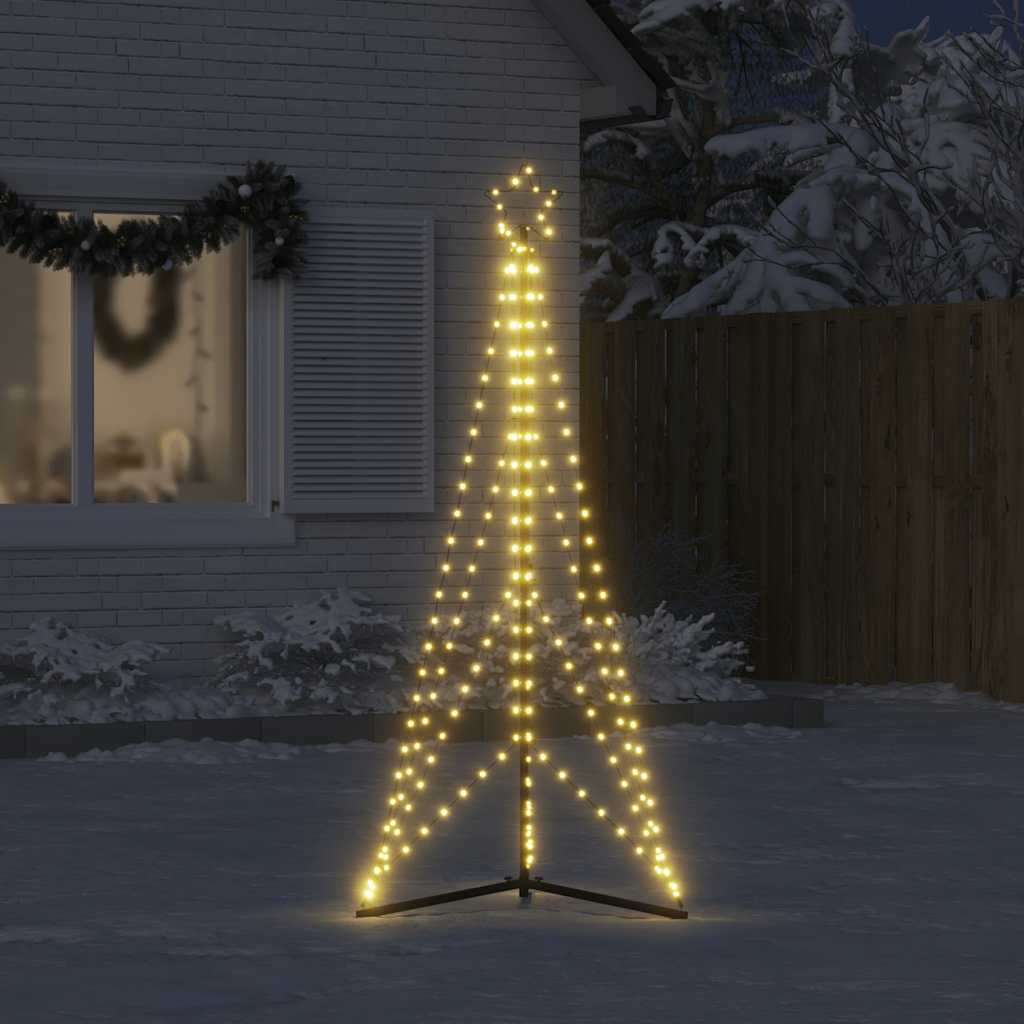 Led Weihnachtsbaum 363 Leds 182 Cm Warmweiß