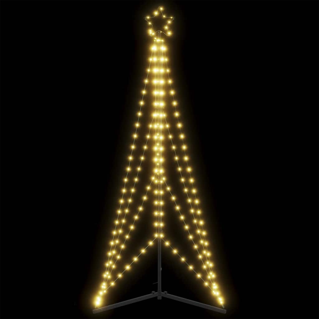 Led Weihnachtsbaum 363 Leds 182 Cm Warmweiß