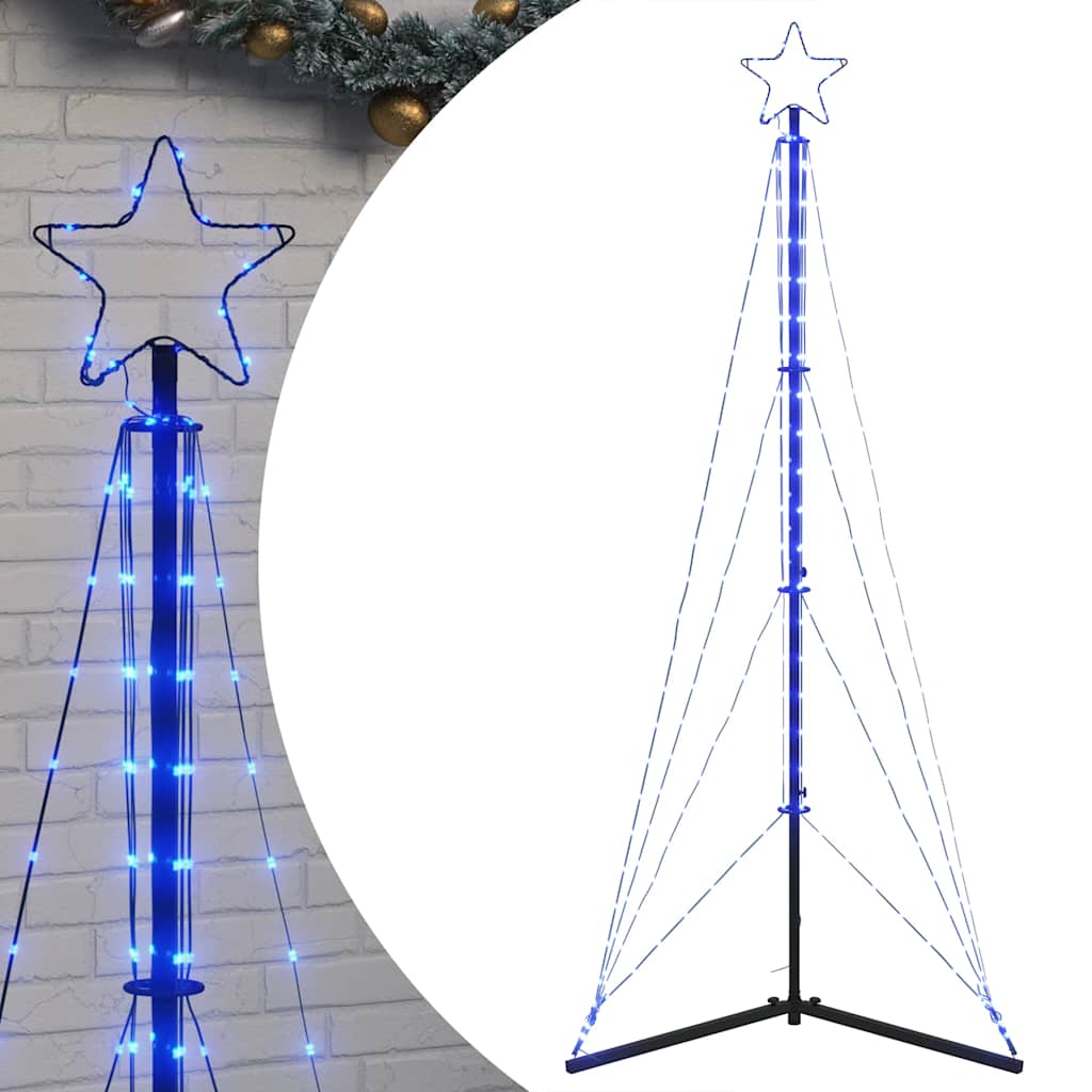 Led Weihnachtsbaum 363 Leds 182 Cm Blau