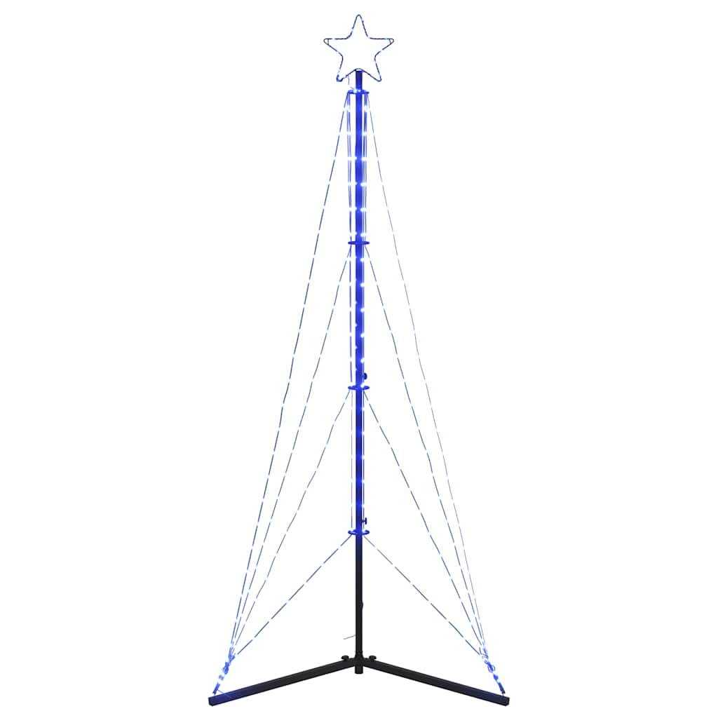 Led Weihnachtsbaum 363 Leds 182 Cm Blau
