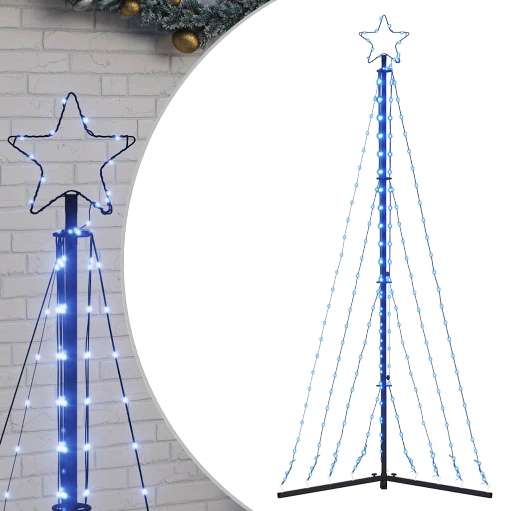 Led Weihnachtsbaum 339 Leds 187 Cm Blau