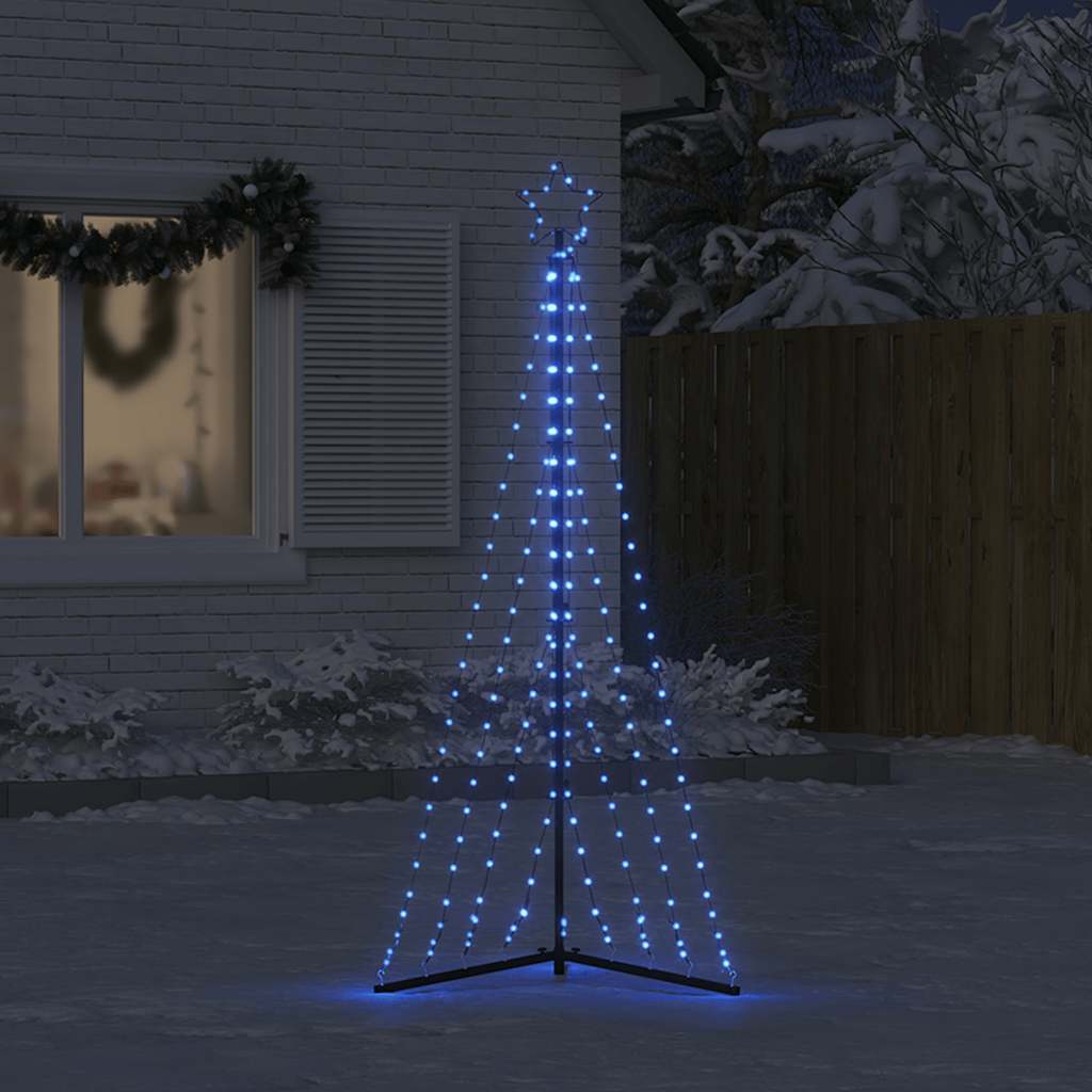 Led Weihnachtsbaum 339 Leds 187 Cm Blau