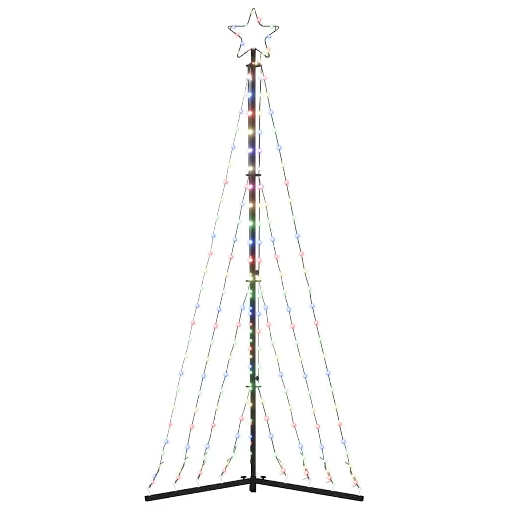 Led Weihnachtsbaum 339 Leds 187 Cm Mehrfarbig