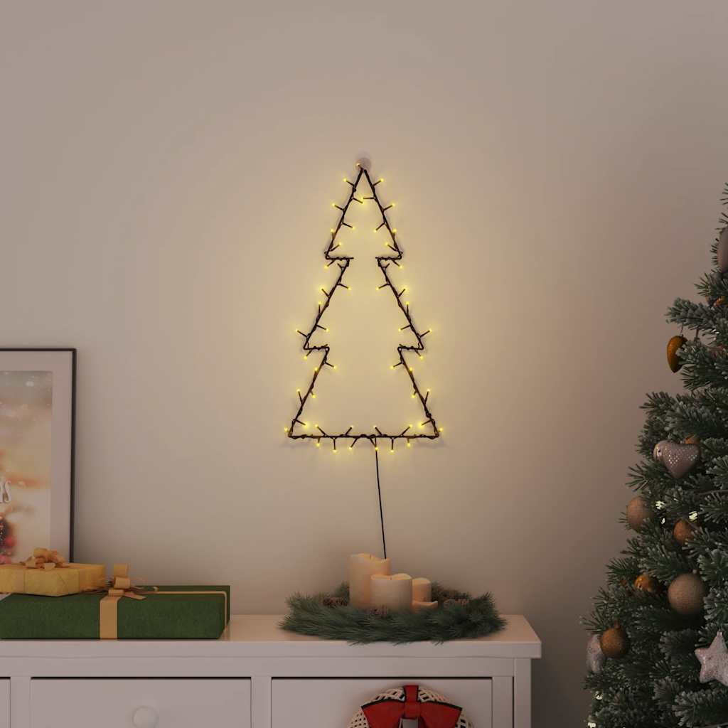 Weihnachtsbäume Mit Erdspießen 3 Stk. 50 Leds 30 Cm