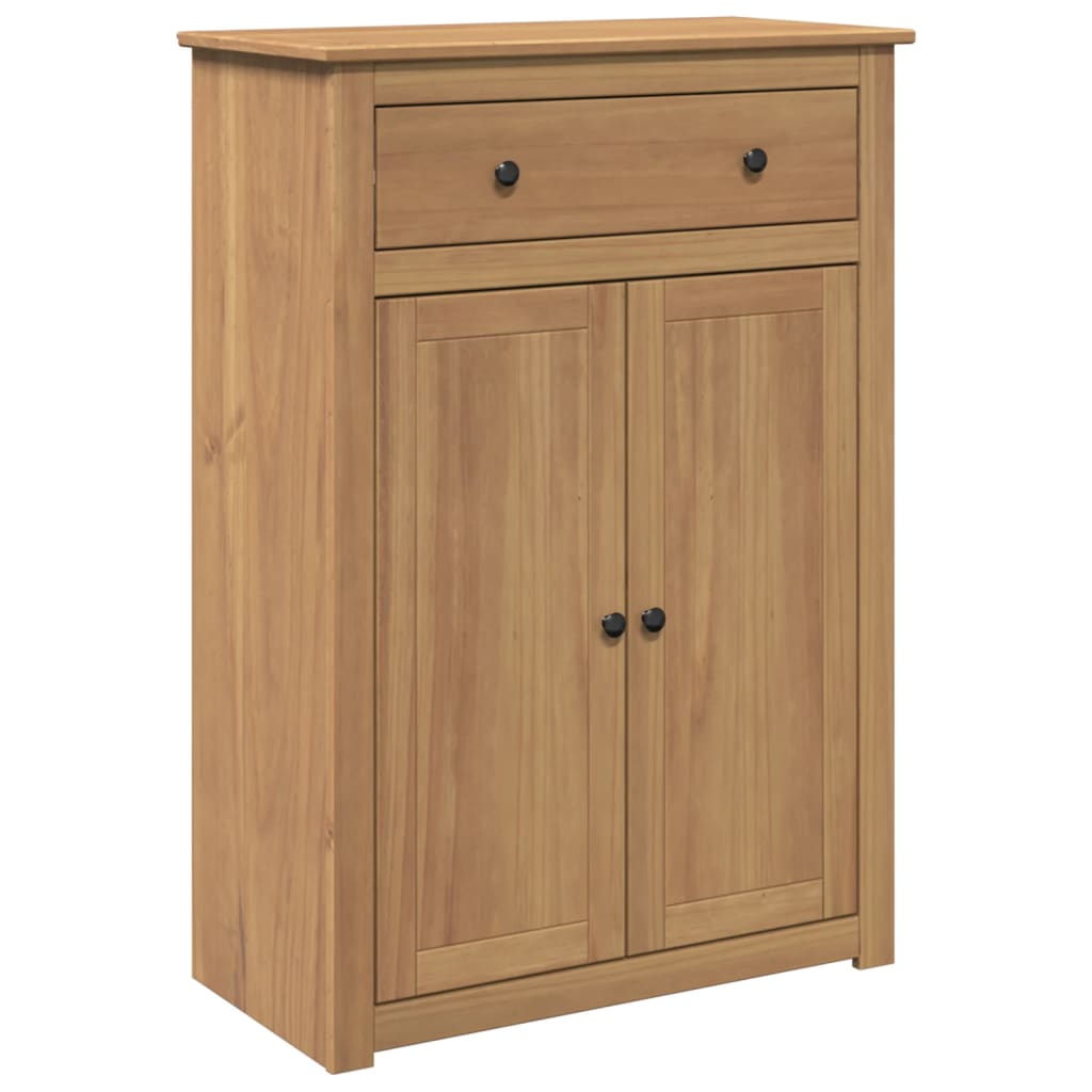 Schuhschrank Panama 80X40X114 Cm Massivholz Kiefer