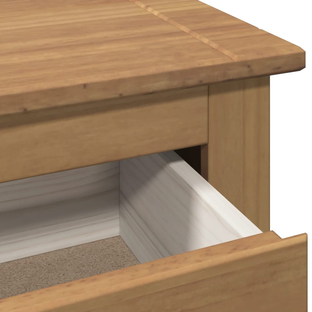 Schuhschrank Panama 80X35X105 Cm Massivholz Kiefer