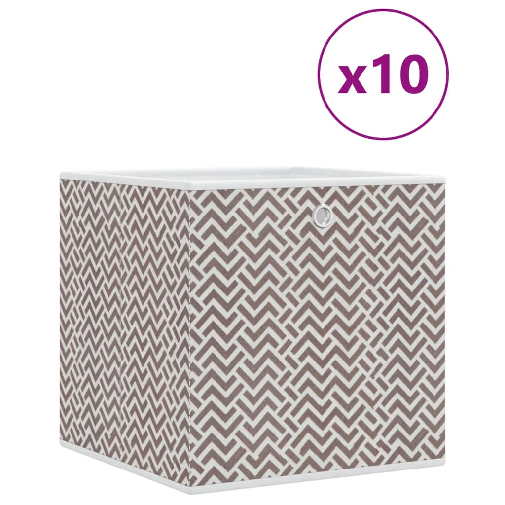 Faltboxen 10 Stk. 32X32X32 Cm Vlies