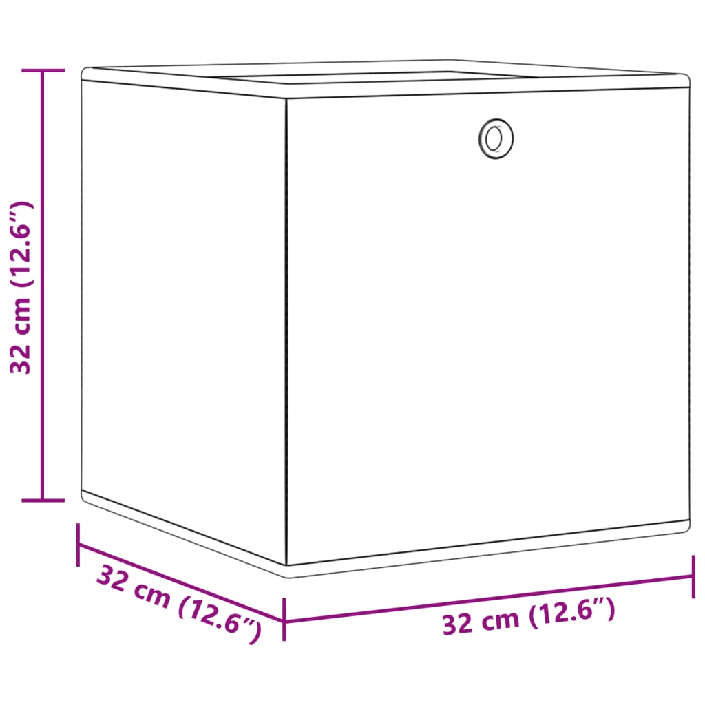 Faltboxen 10 Stk. 32X32X32 Cm Vlies