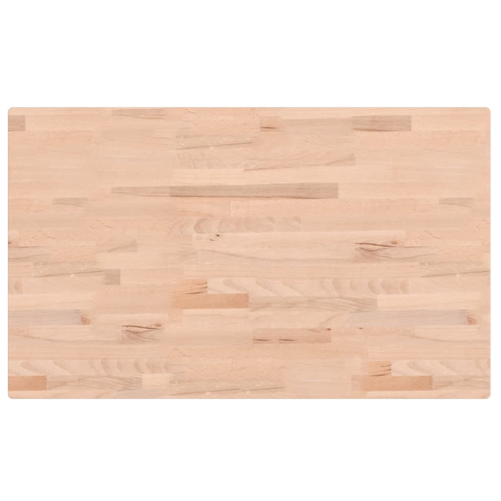 Werkbank 100X60X81,5 Cm Massivholz Buche Rechteckig