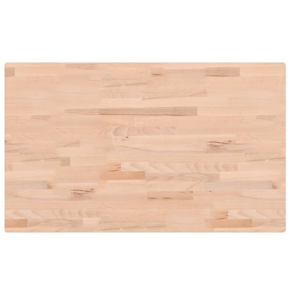 Werkbank 100X60X(71,5-98) Cm Massivholz Buche Rechteckig