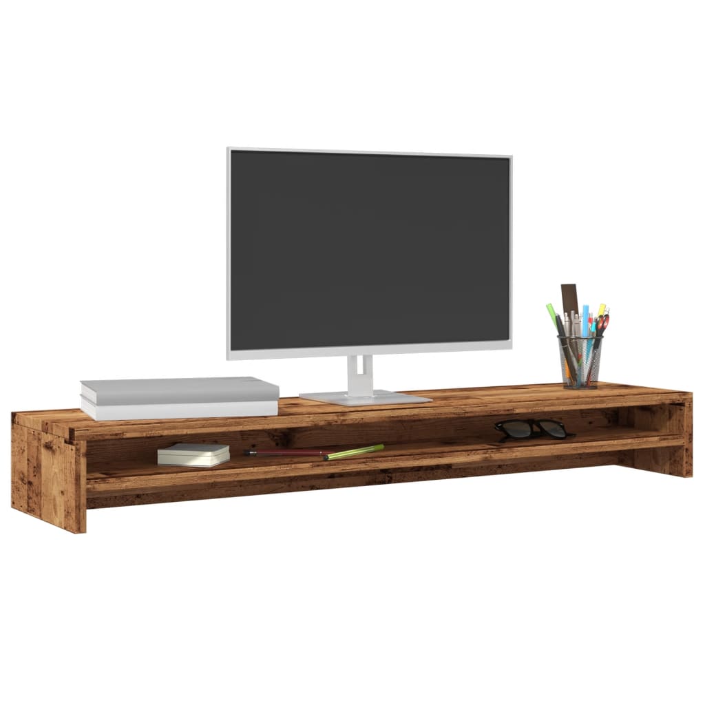 Monitorständer Sonoma-Eiche 100X24X13 Cm Holzwerkstoff
