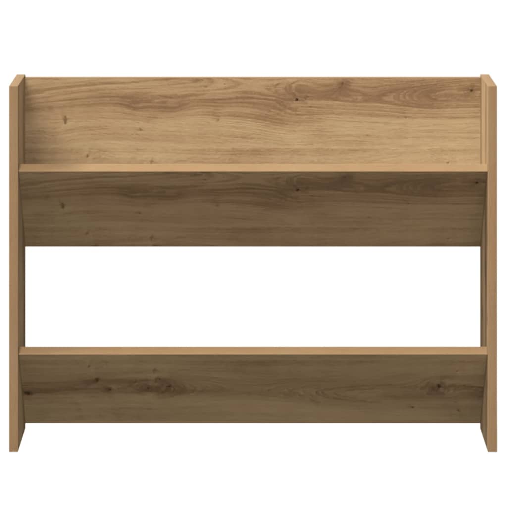 Wand-Schuhregal 80X18X Holzwerkstoff Artisan-Eiche