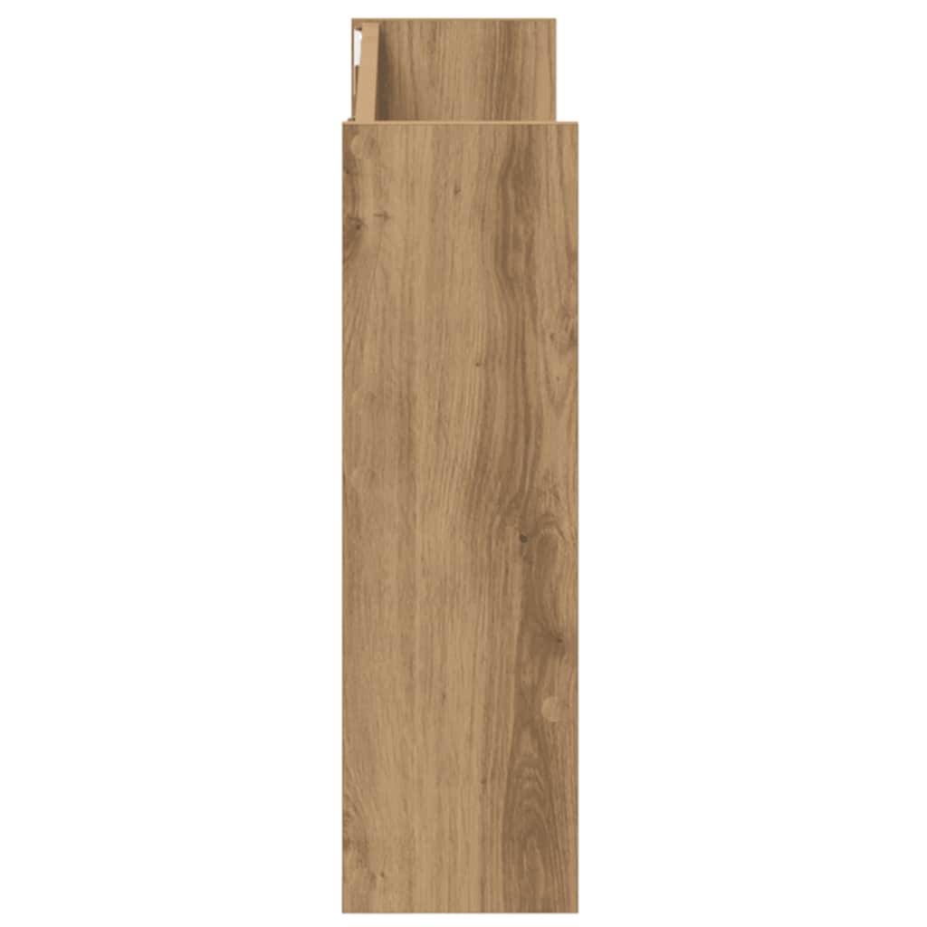 Wand-Schuhregal 80X18X Holzwerkstoff Artisan-Eiche