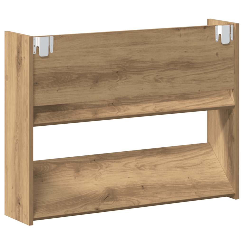 Wand-Schuhregal 80X18X Holzwerkstoff Artisan-Eiche