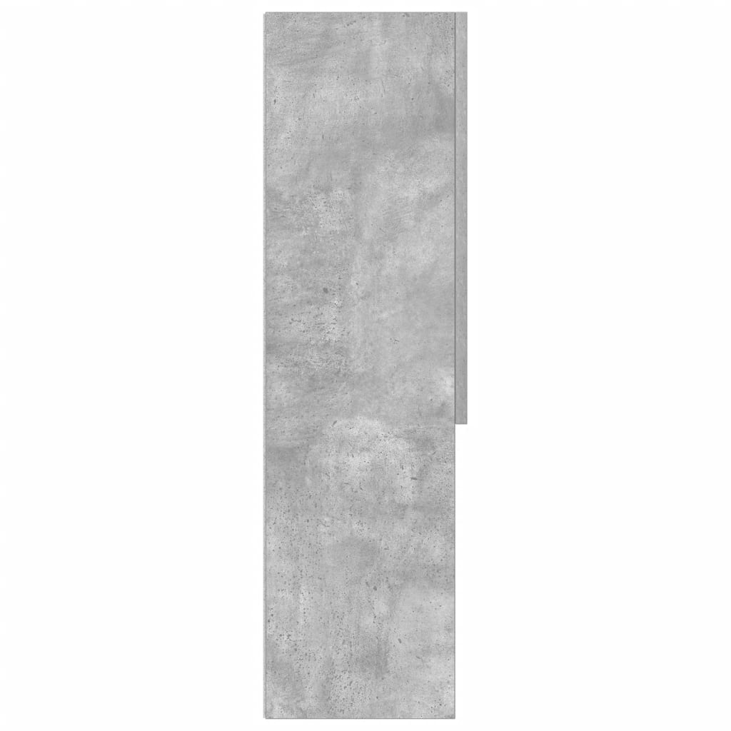 Waschmaschinenschrank Betongrau 70,5X25,5X90 Cm