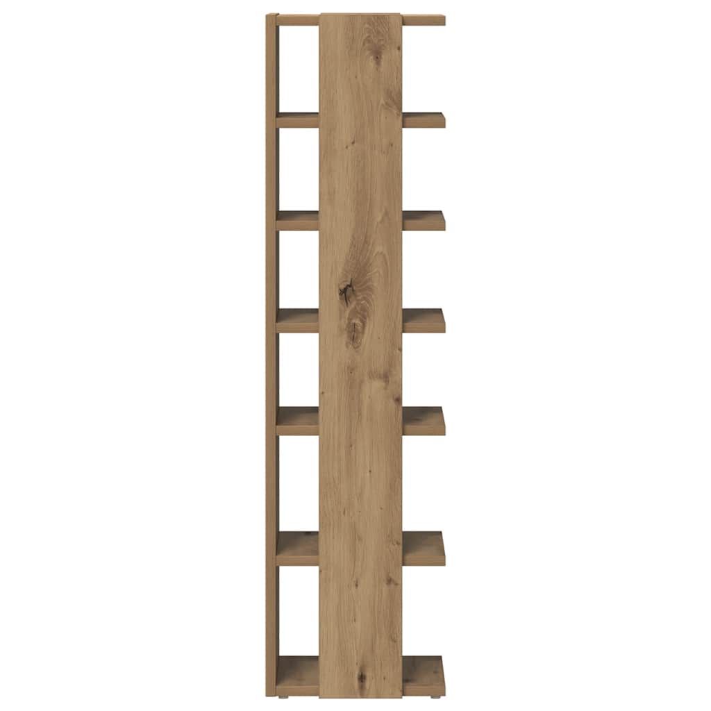 Schuhschränke 2 Stk. 28X27X102 Cm Holzwerkstoff Artisan-Eiche