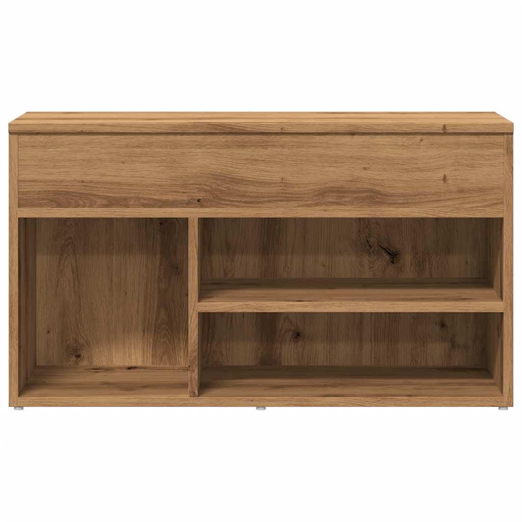 Schuhbank Holzwerkstoff Artisan-Eiche