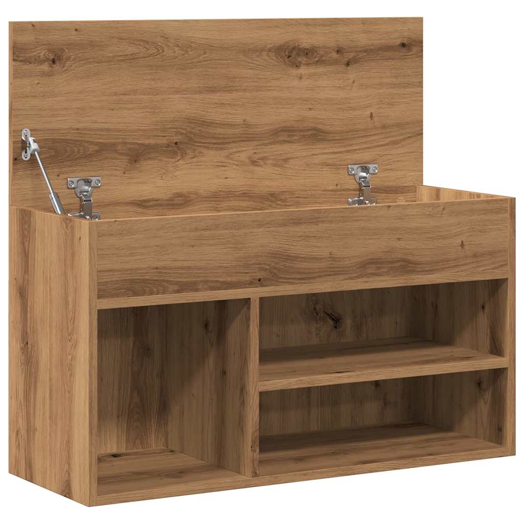 Schuhbank Holzwerkstoff Artisan-Eiche