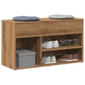 Schuhbank Holzwerkstoff Artisan-Eiche