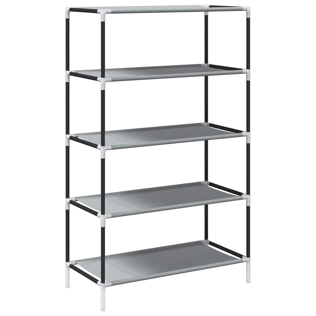 Schuhschrank Grau 60,5X30X97 Cm Vliesstoff