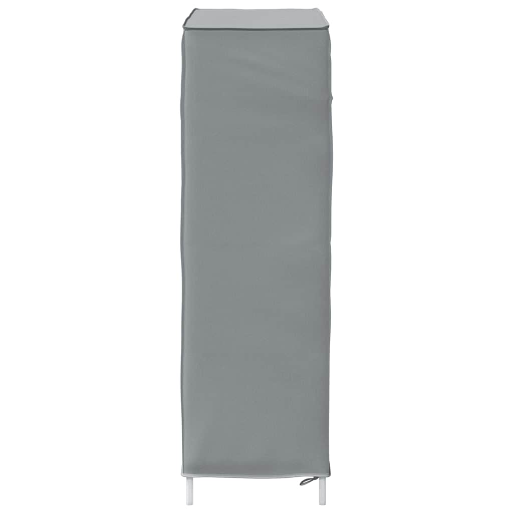 Schuhschrank Grau 60,5X30X97 Cm Vliesstoff