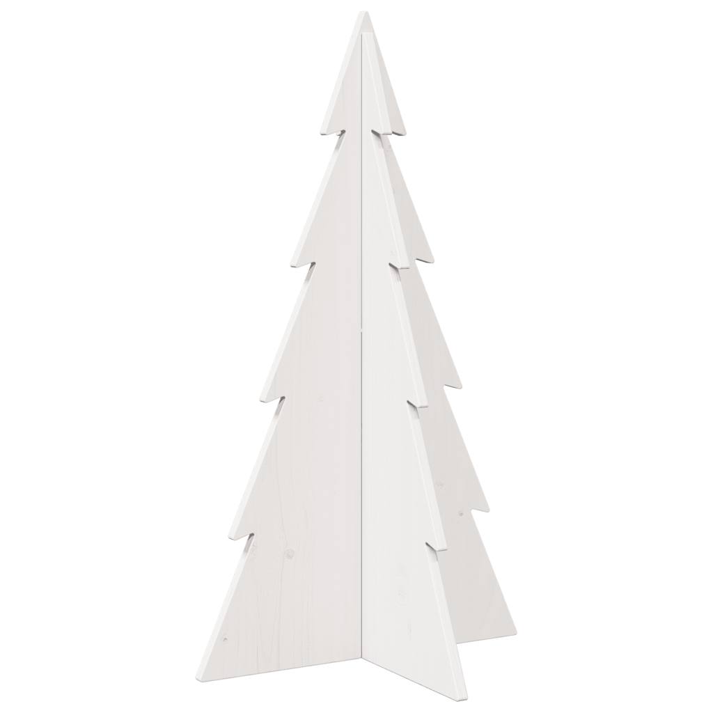 Weihnachtsbaum Zum Schmücken Massivholz Kiefer Weiß