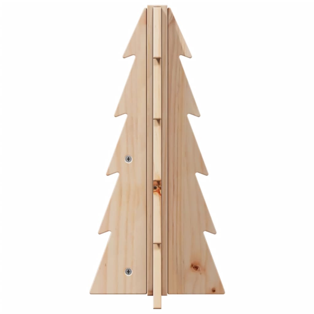 Weihnachtsbaum Holz Zum Schmücken Massivholz Kiefer Natur