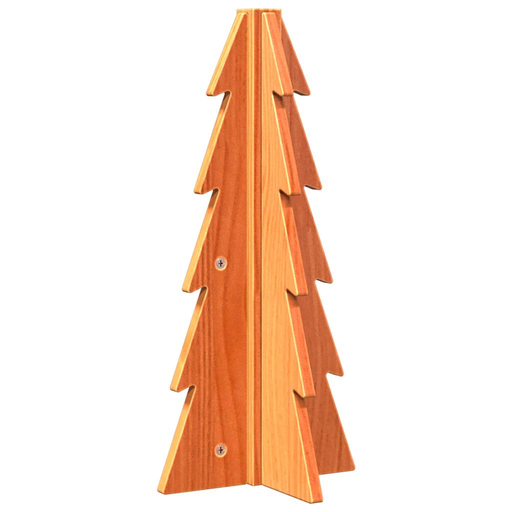 Weihnachtsbaum Holz Zum Schmücken Massivholz Kiefer Wachsbraun