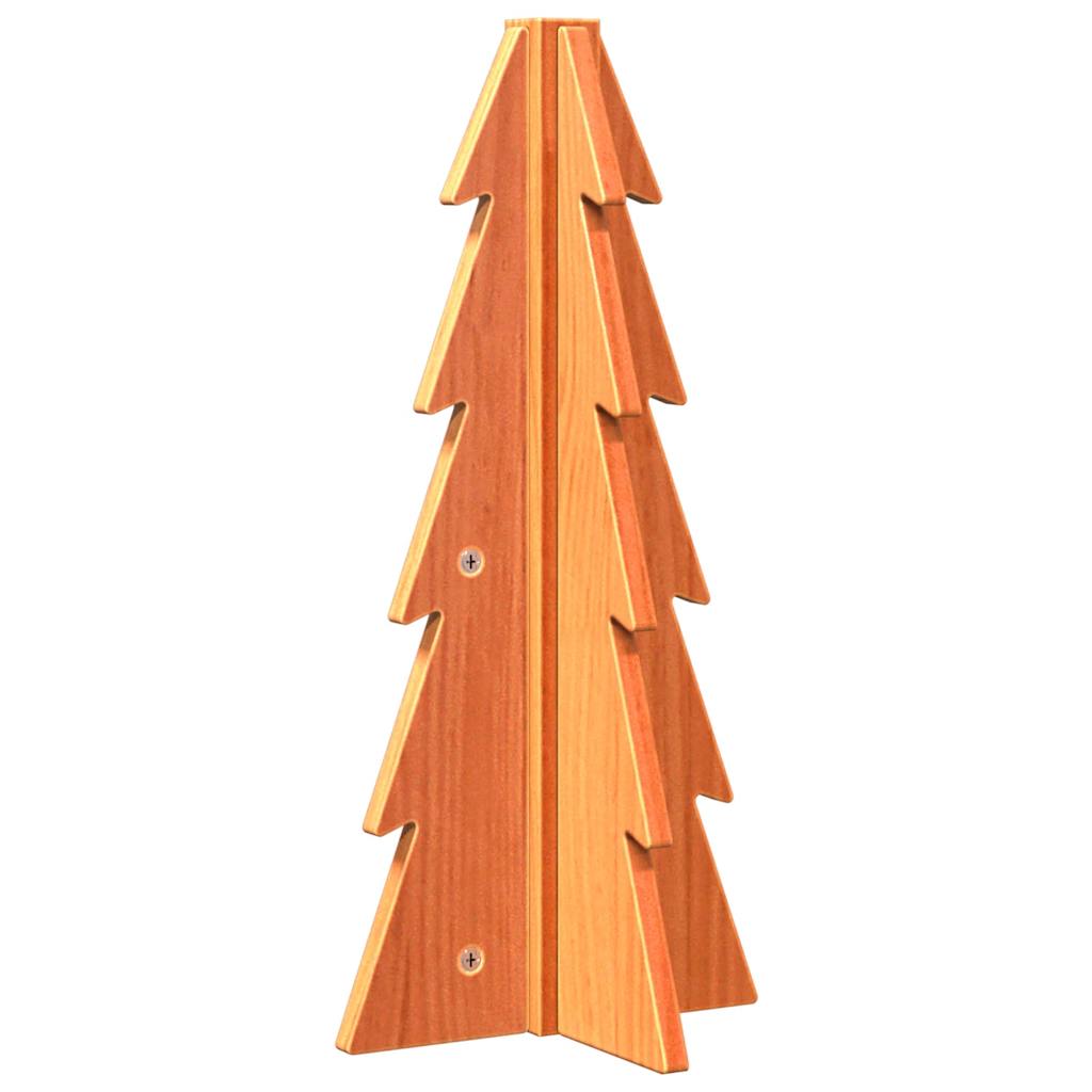 Weihnachtsbaum Holz Zum Schmücken Massivholz Kiefer Wachsbraun