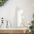 Weihnachtsbaum Holz Zum Schmücken 69,5 Cm Massivholz Kiefer Weiß