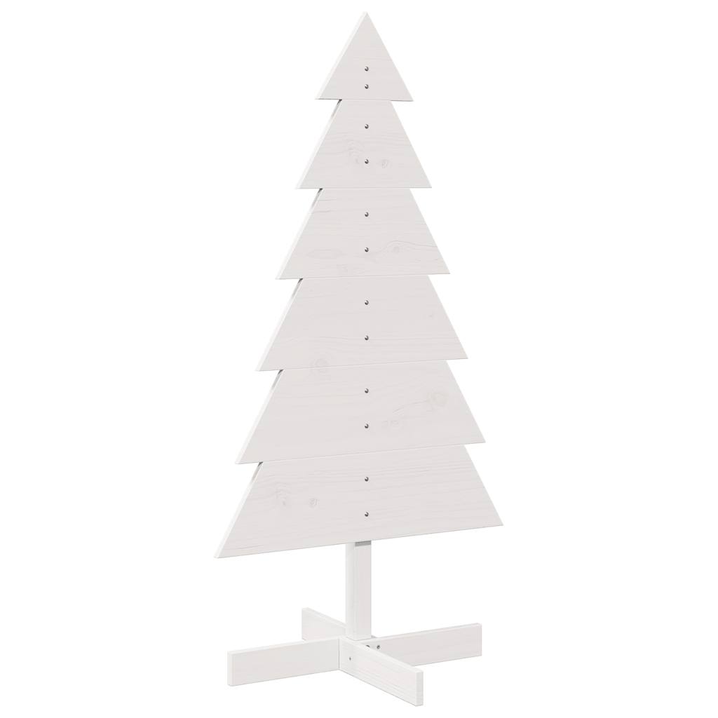 Weihnachtsbaum Zum Schmücken Massivholz Kiefer Weiß