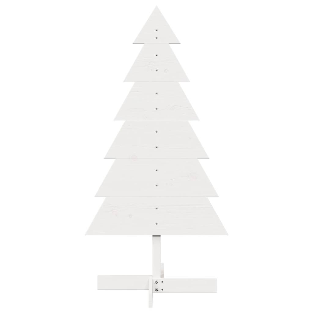 Weihnachtsbaum Zum Schmücken Massivholz Kiefer Weiß