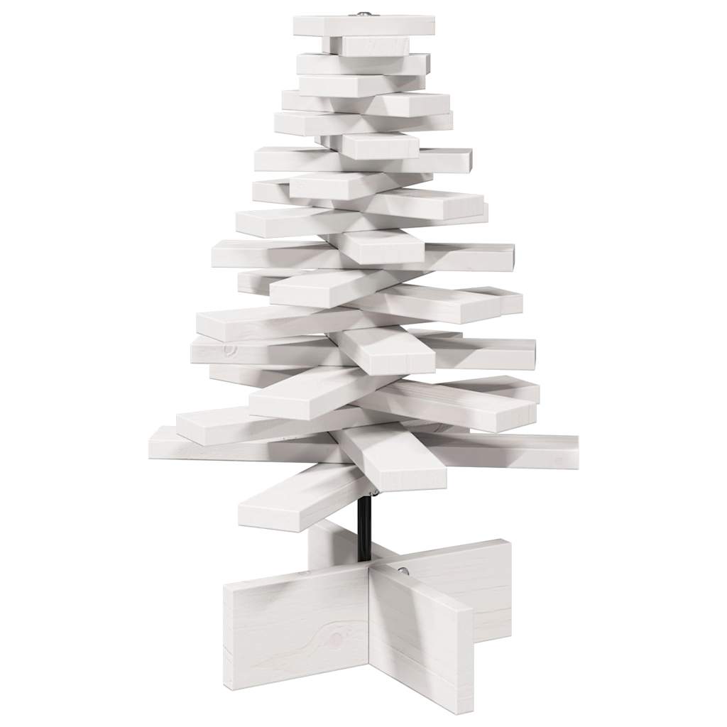 Weihnachtsbaum Zum Schmücken Massivholz Kiefer Weiß