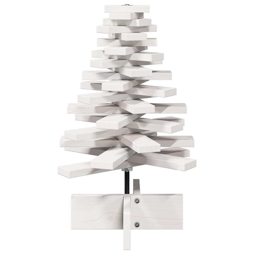 Weihnachtsbaum Zum Schmücken Massivholz Kiefer Weiß