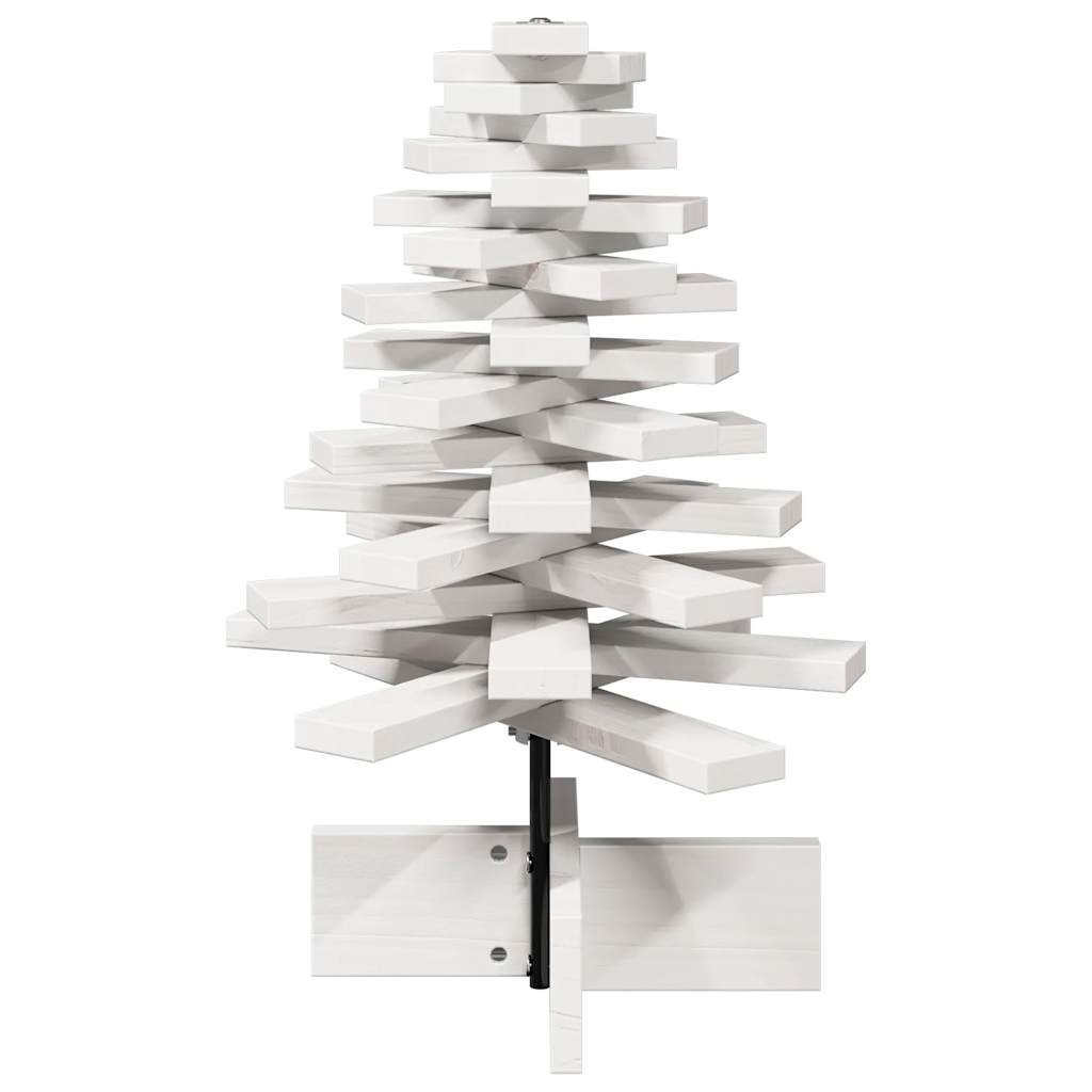 Weihnachtsbaum Zum Schmücken Massivholz Kiefer Weiß
