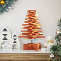 Weihnachtsbaum Zum Schmücken Massivholz Kiefer Wachsbraun