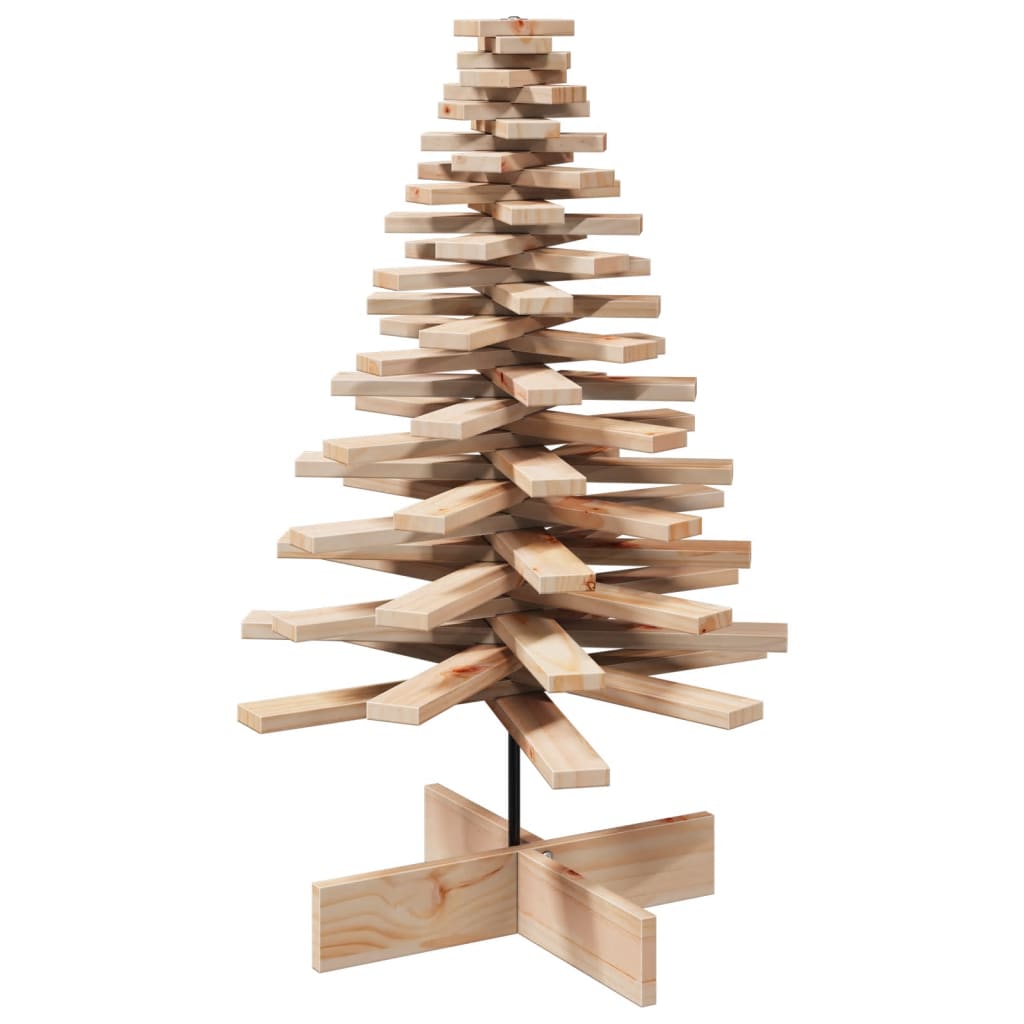 Weihnachtsbaum Holz Zum Schmücken Massivholz Kiefer Natur
