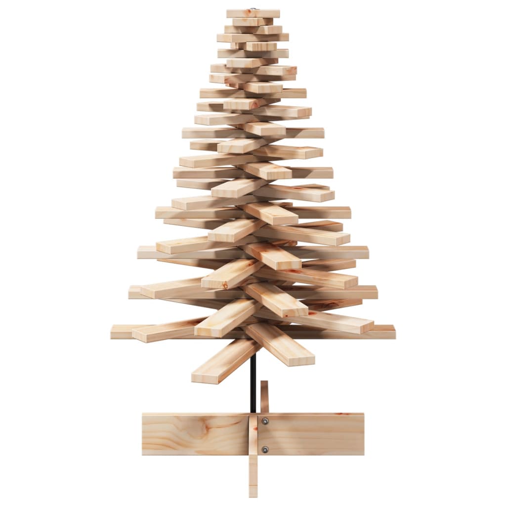 Weihnachtsbaum Holz Zum Schmücken Massivholz Kiefer Natur