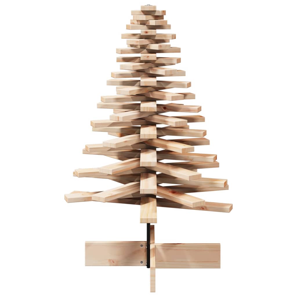 Weihnachtsbaum Holz Zum Schmücken Massivholz Kiefer Natur