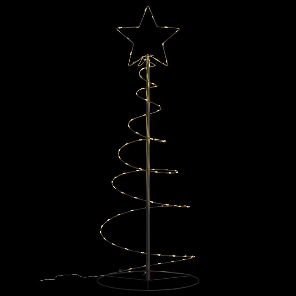 Led Weihnachtsbaum 80 Leds Warmweiß Schwarz