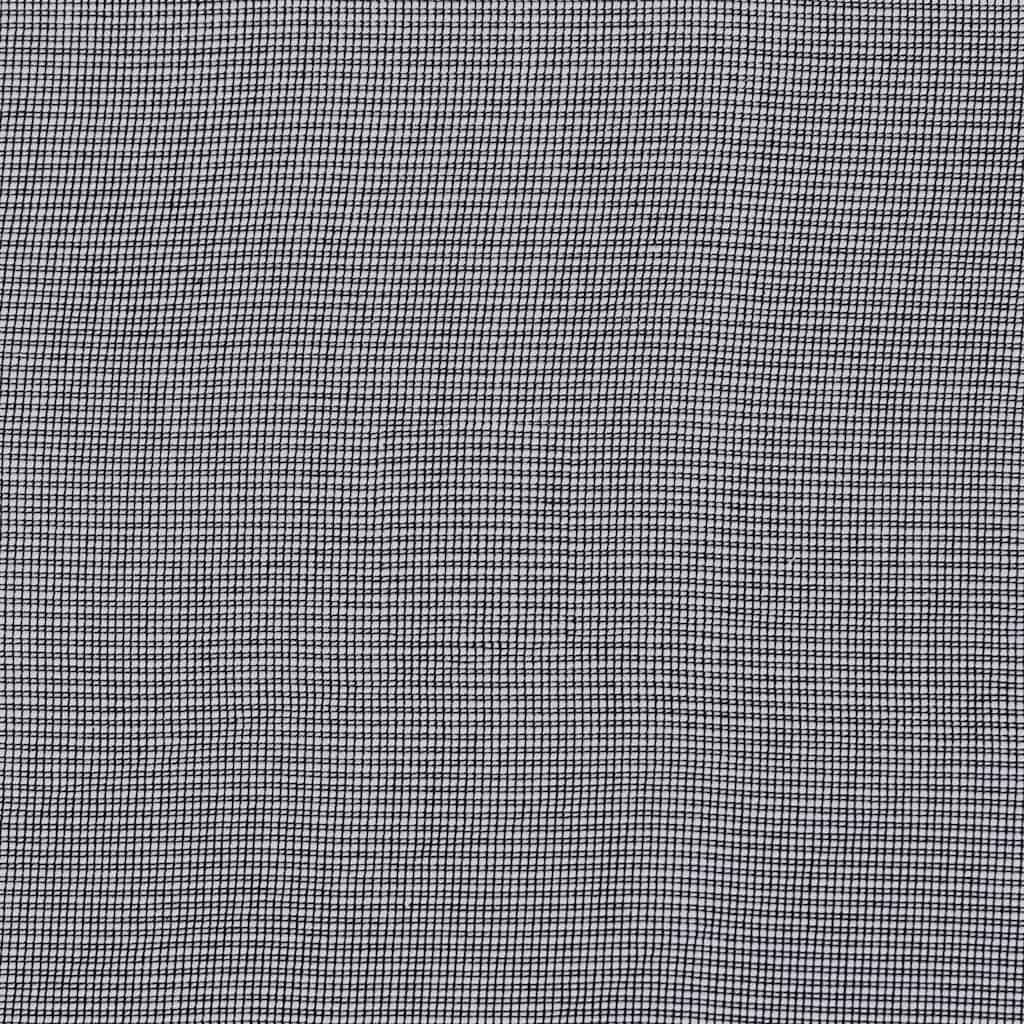 Voile Vorhänge 2 Stk. Schwarz