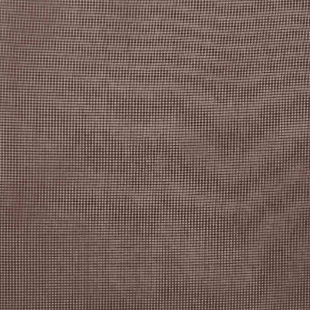 Voile Vorhänge 2 Stk. Braun