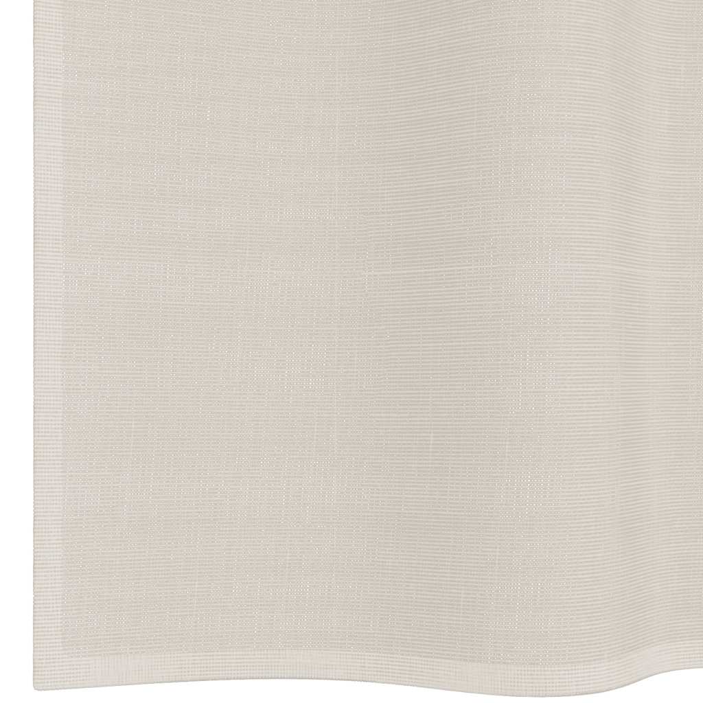 Voile Vorhänge 2 Stk. Creme