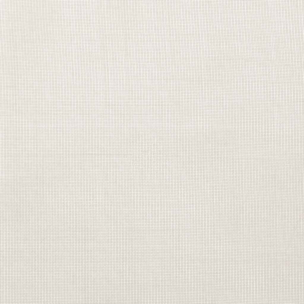 Voile Vorhänge 2 Stk. Creme