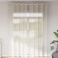 Voile Vorhänge 2 Stk. Creme