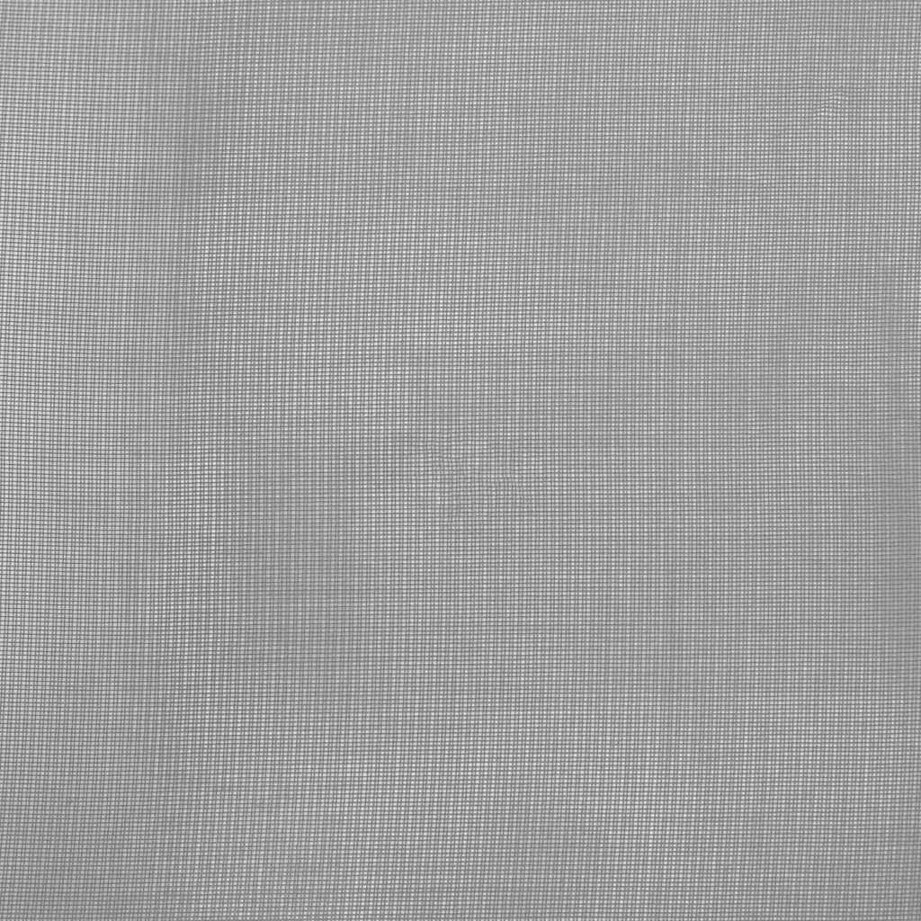 Voile Vorhänge 2 Stk. Dunkelgrau